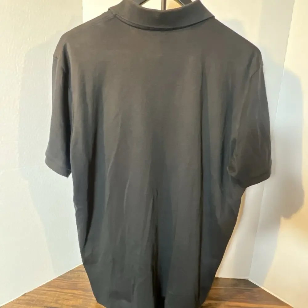 Polo Ralph Lauren Classic Fit Polo Shirt Black L Short Sleeve Pony Logo